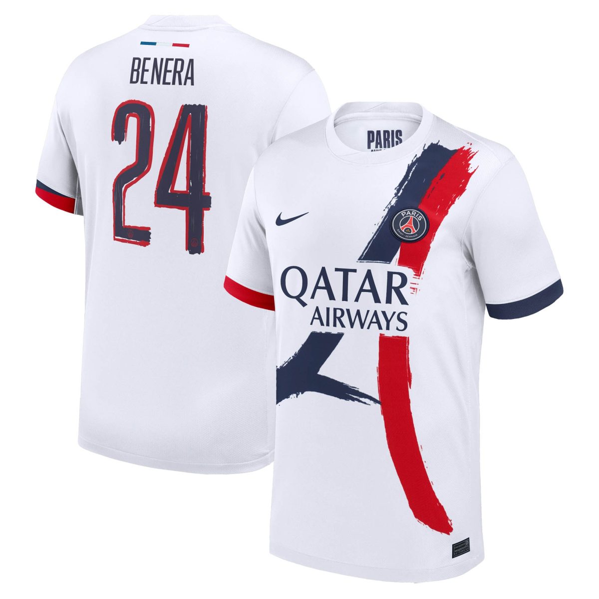 maglia da trasferta nike del psg 2024-2025 con stampa benera 24 Collezione | Kit e Maglie PSG