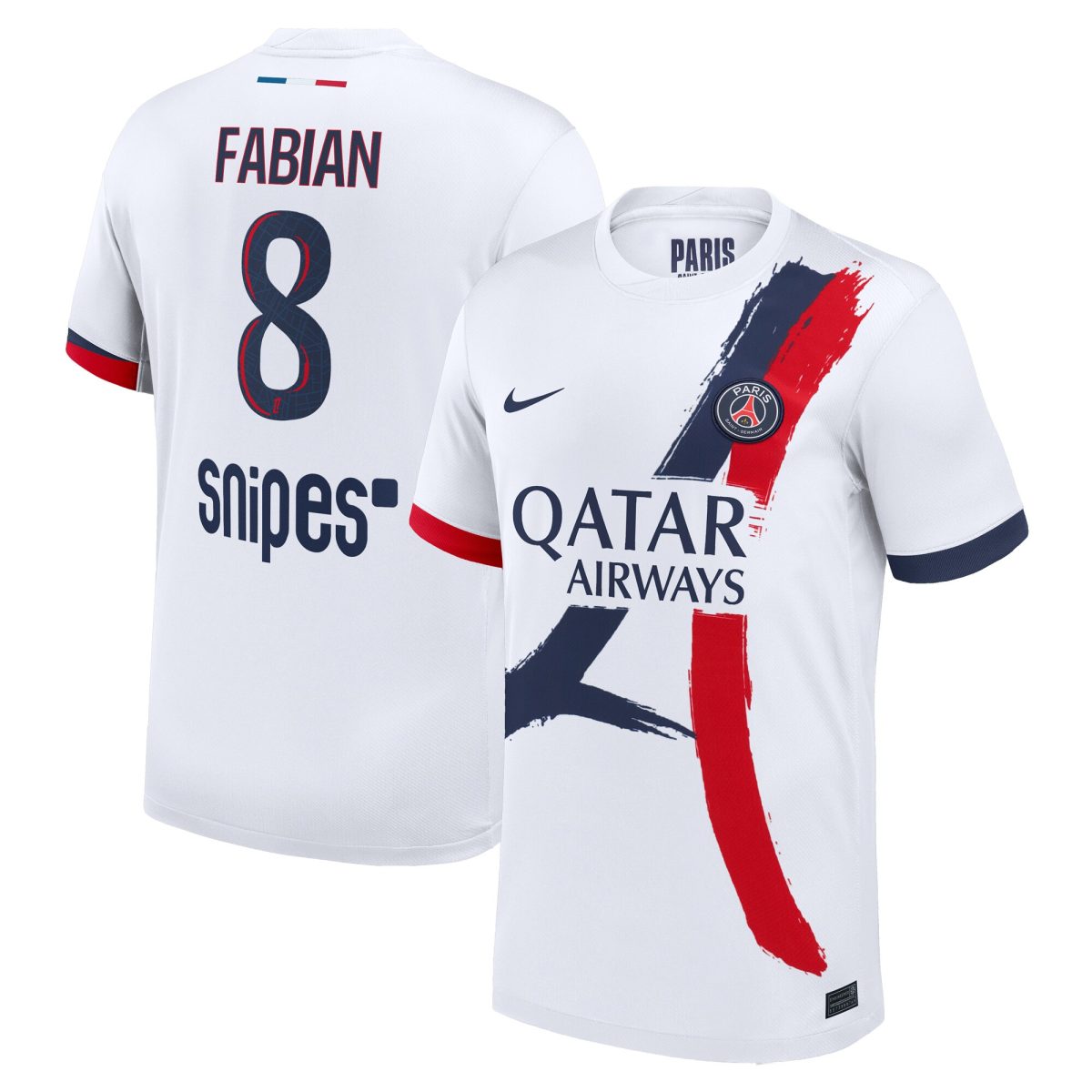 maglia da trasferta nike del psg 2024-2025 con stampa fabian 8 Collezione | Kit e Maglie PSG