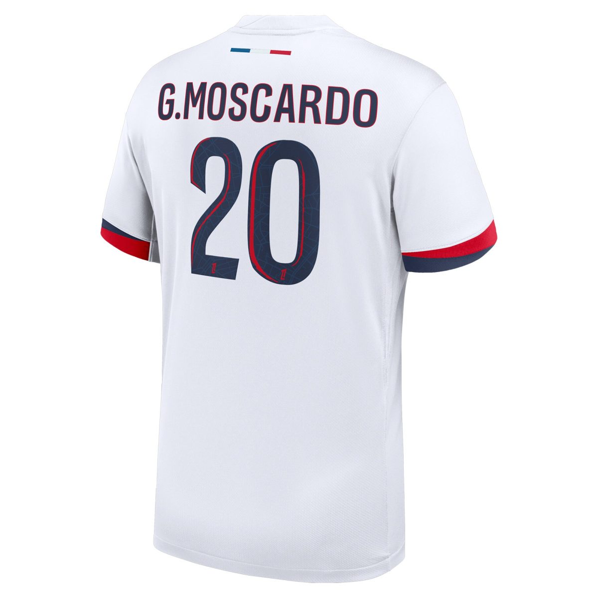 maglia da trasferta nike del psg 2024-2025 con stampa g.moscardo 20 Collezione | Kit e Maglie PSG