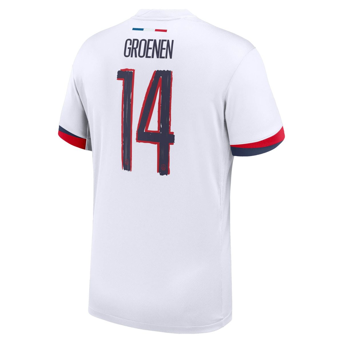 maglia da trasferta nike del psg 2024-2025 con stampa groenen 14 Collezione | Kit e Maglie PSG