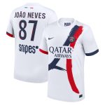 maglia da trasferta nike del psg 2024-2025 con stampa joao neves 87 Collezione | Kit e Maglie PSG