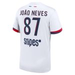 maglia da trasferta nike del psg 2024-2025 con stampa joao neves 87 Collezione | Kit e Maglie PSG