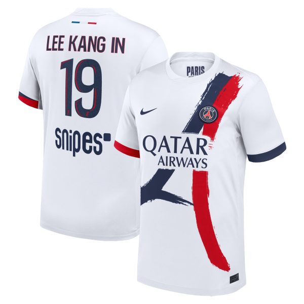 maglia da trasferta nike del psg 2024-2025 con stampa lee kang in 19 Collezione | Kit e Maglie PSG