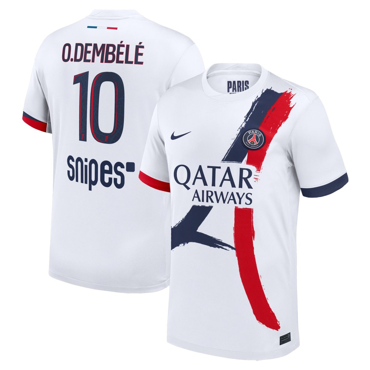 maglia da trasferta nike del psg 2024-2025 con stampa o.dembele 10 Collezione | Kit e Maglie PSG