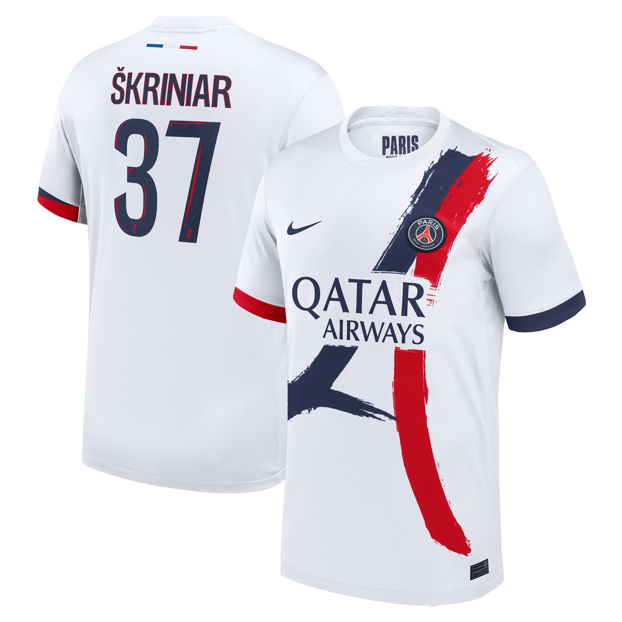 maglia da trasferta nike del psg 2024-2025 con stampa skriniar 37 Collezione | Kit e Maglie PSG