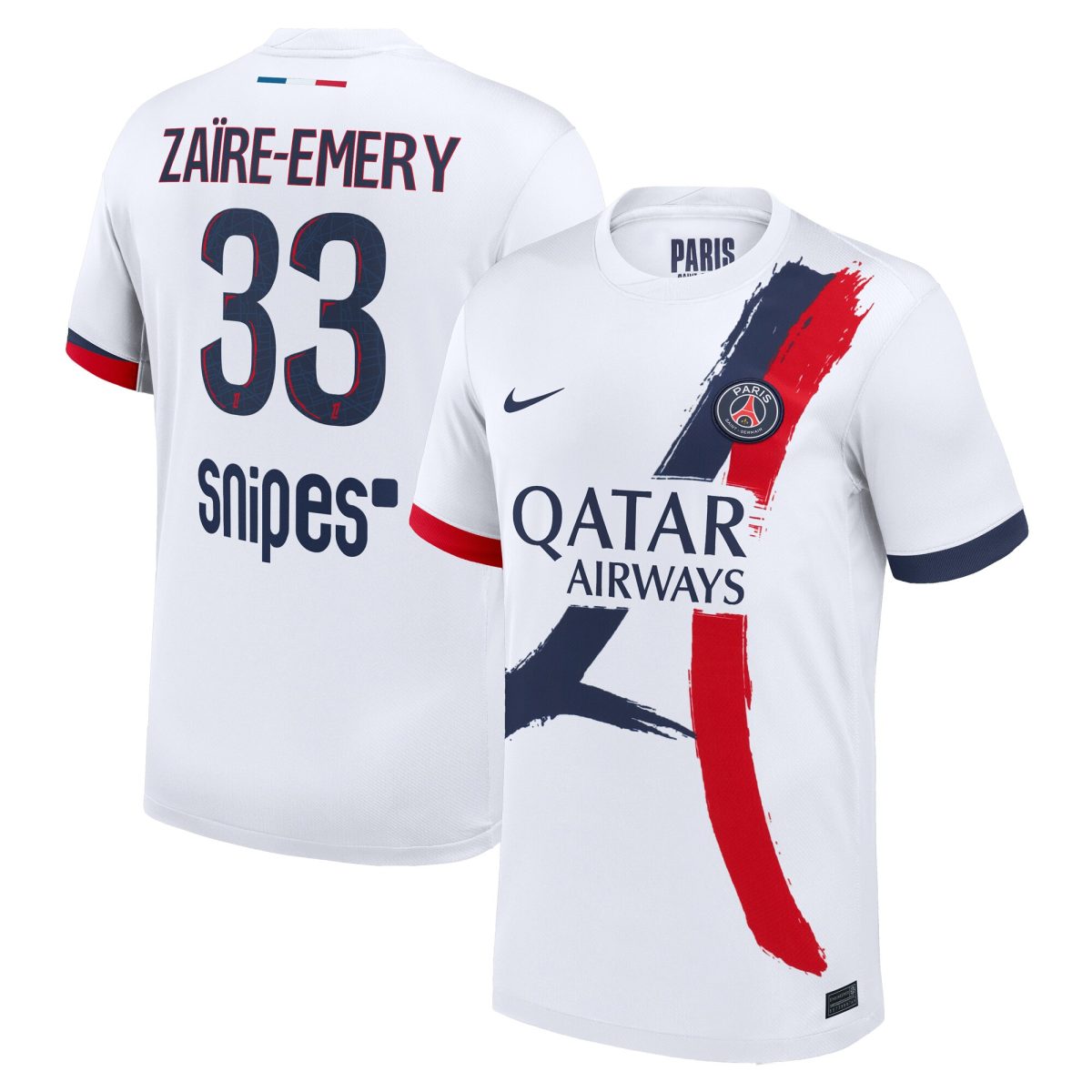 maglia da trasferta nike del psg 2024-2025 con stampa zaire-emery 33 Collezione | Kit e Maglie PSG