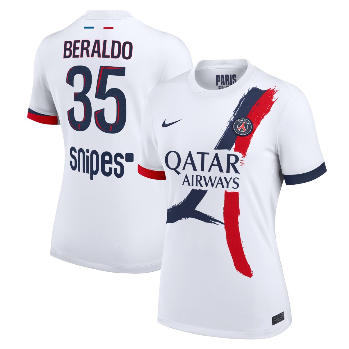 maglia da trasferta nike del psg 2024-2025 – donne con stampa beraldo 35 Collezione | Kit e Maglie PSG