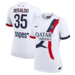 maglia da trasferta nike del psg 2024-2025 – donne con stampa beraldo 35 Collezione | Kit e Maglie PSG
