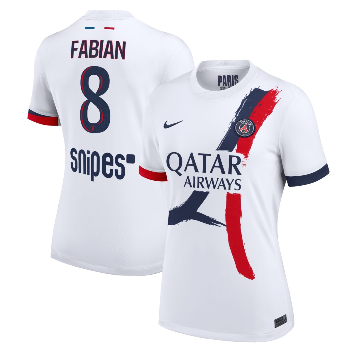 maglia da trasferta nike del psg 2024-2025 – donne con stampa fabian 8 Collezione | Kit e Maglie PSG