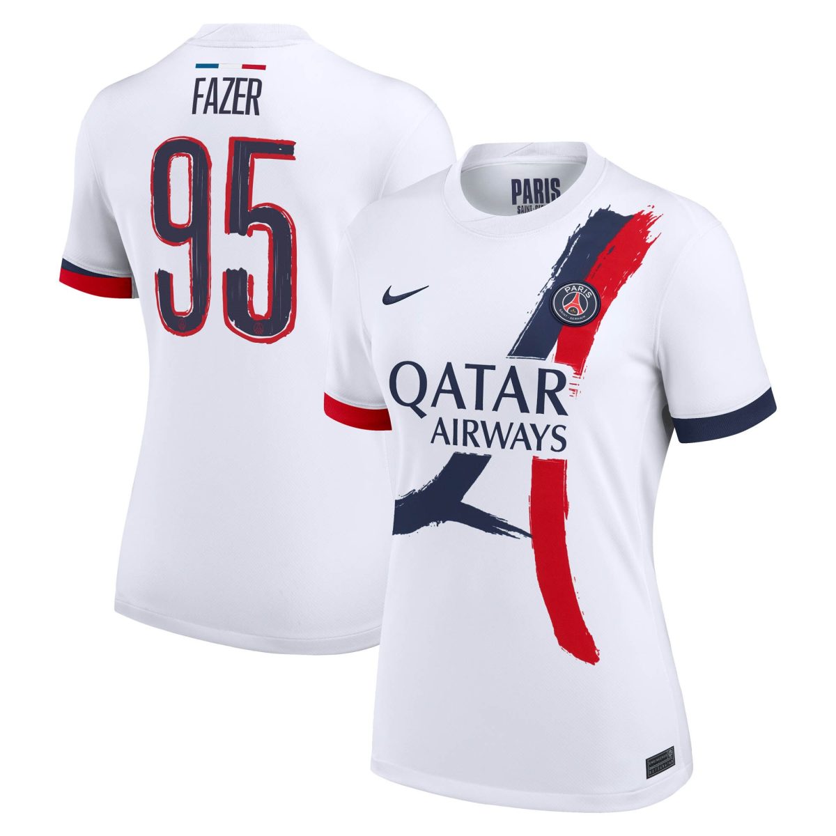 maglia da trasferta nike del psg 2024-2025 – donne con stampa fazer 95 Collezione | Kit e Maglie PSG