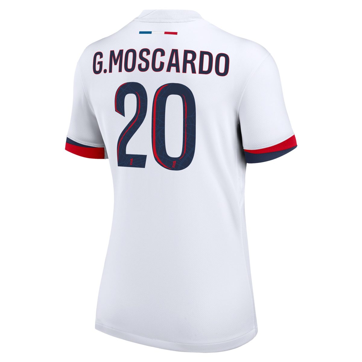 maglia da trasferta nike del psg 2024-2025 – donne con stampa g.moscardo 20 Collezione | Kit e Maglie PSG