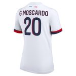 maglia da trasferta nike del psg 2024-2025 – donne con stampa g.moscardo 20 Collezione | Kit e Maglie PSG