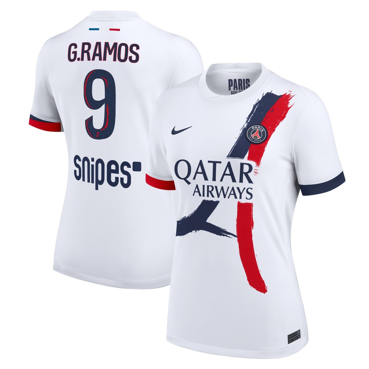 maglia da trasferta nike del psg 2024-2025 – donne con stampa g.ramos 9 Collezione | Kit e Maglie PSG
