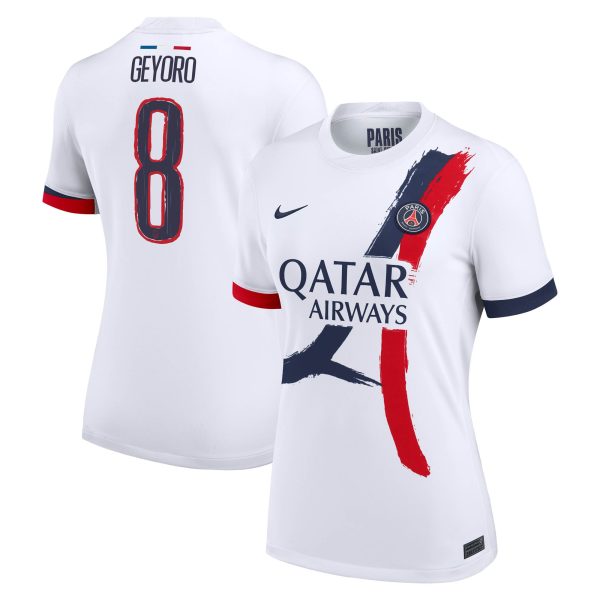 maglia da trasferta nike del psg 2024-2025 – donne con stampa geyoro 8 Collezione | Kit e Maglie PSG