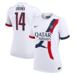 maglia da trasferta nike del psg 2024-2025 – donne con stampa groenen 14 Collezione | Kit e Maglie PSG