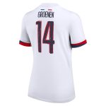maglia da trasferta nike del psg 2024-2025 – donne con stampa groenen 14 Collezione | Kit e Maglie PSG