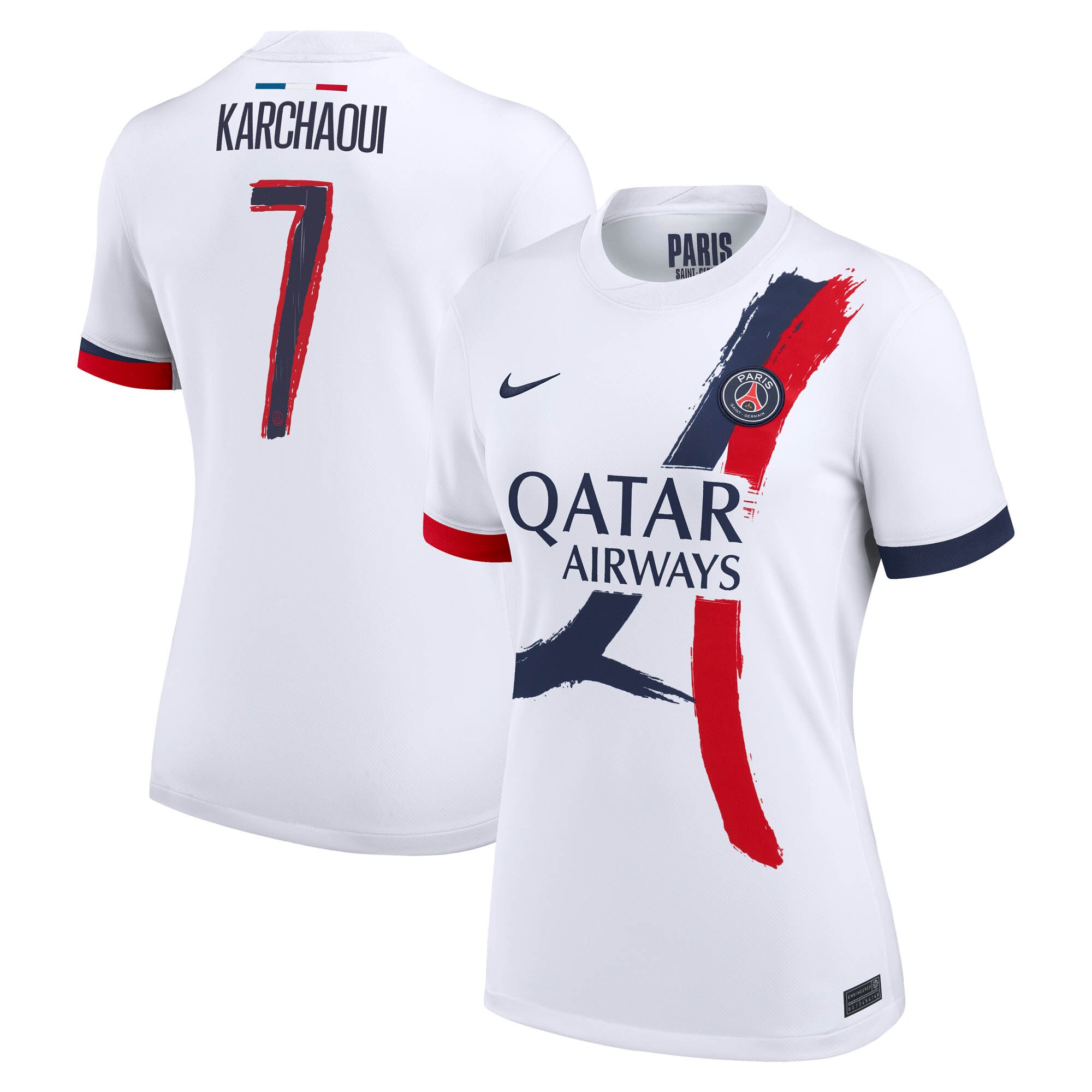 maglia da trasferta nike del psg 2024-2025 – donne con stampa karchaoui 7 Collezione | Kit e Maglie PSG