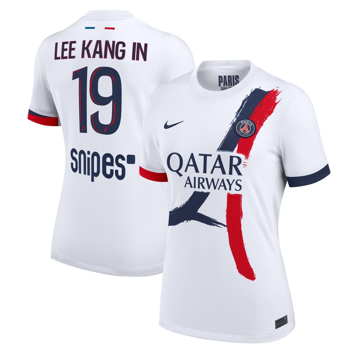 maglia da trasferta nike del psg 2024-2025 – donne con stampa lee kang in 19 Collezione | Kit e Maglie PSG