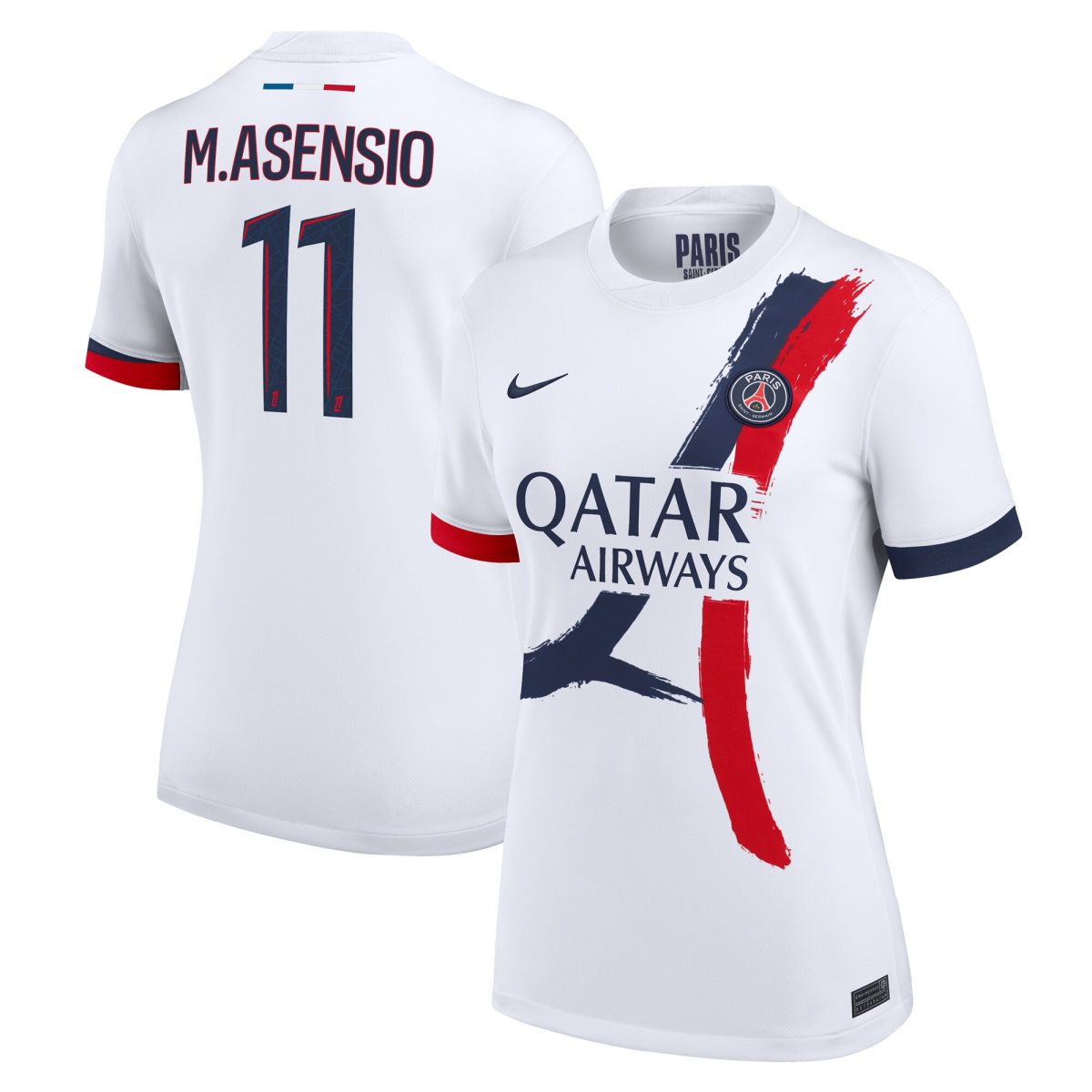 maglia da trasferta nike del psg 2024-2025 – donne con stampa m.asensio 11 Collezione | Kit e Maglie PSG