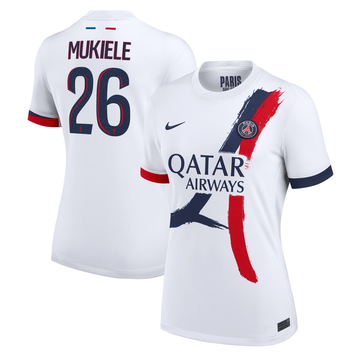 maglia da trasferta nike del psg 2024-2025 – donne con stampa mukiele 26 Collezione | Kit e Maglie PSG