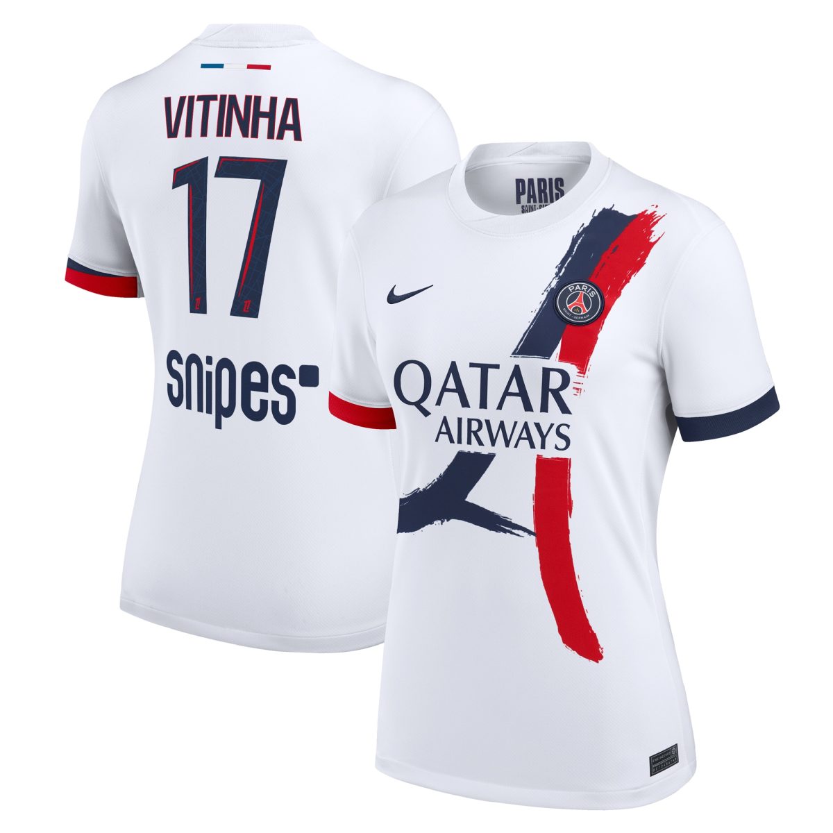 maglia da trasferta nike del psg 2024-2025 – donne con stampa vitinha 17 Collezione | Kit e Maglie PSG