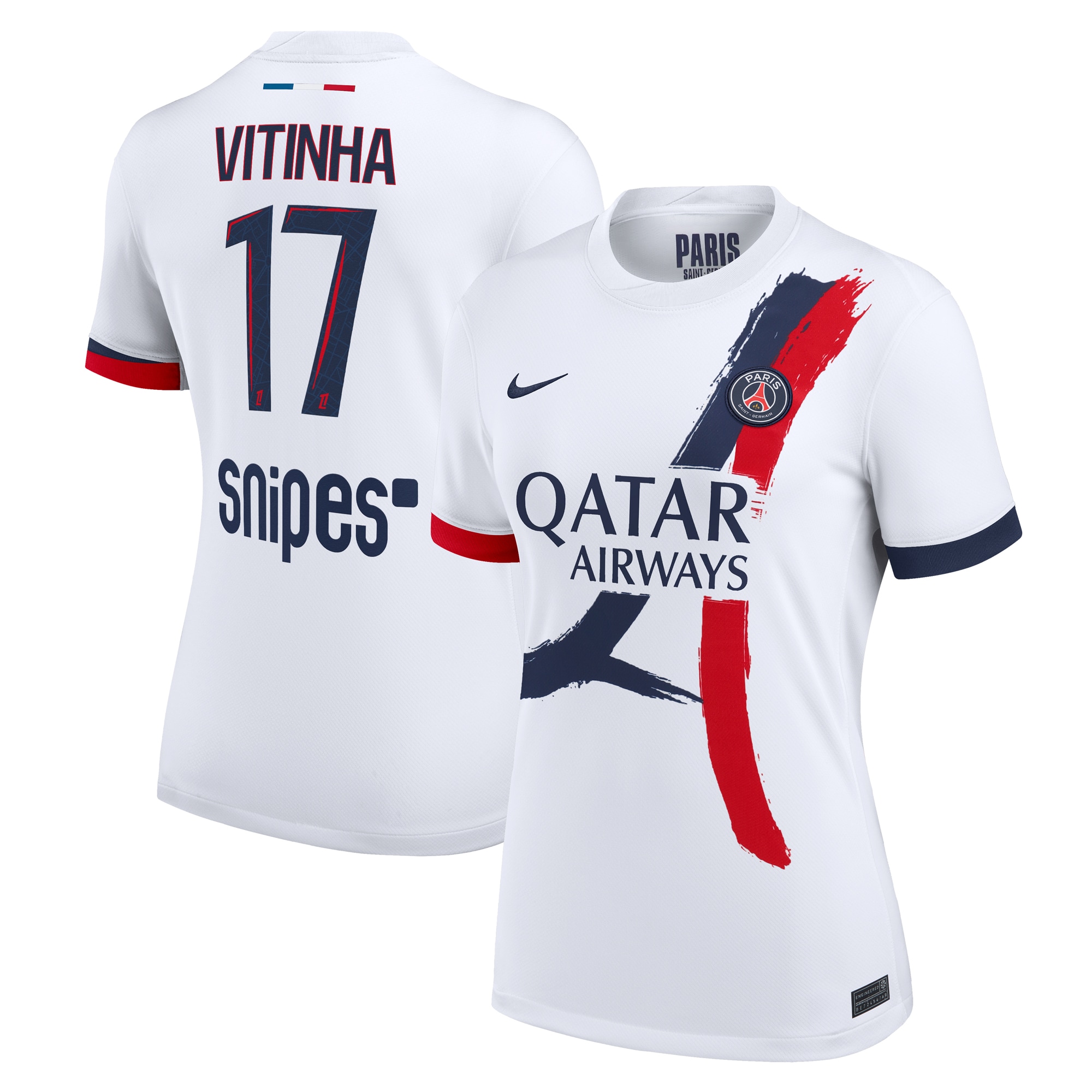 maglia da trasferta nike del psg 2024-2025 – donne con stampa vitinha 17 Collezione | Kit e Maglie PSG