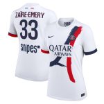 maglia da trasferta nike del psg 2024-2025 – donne con stampa zaire-emery 33 Collezione | Kit e Maglie PSG