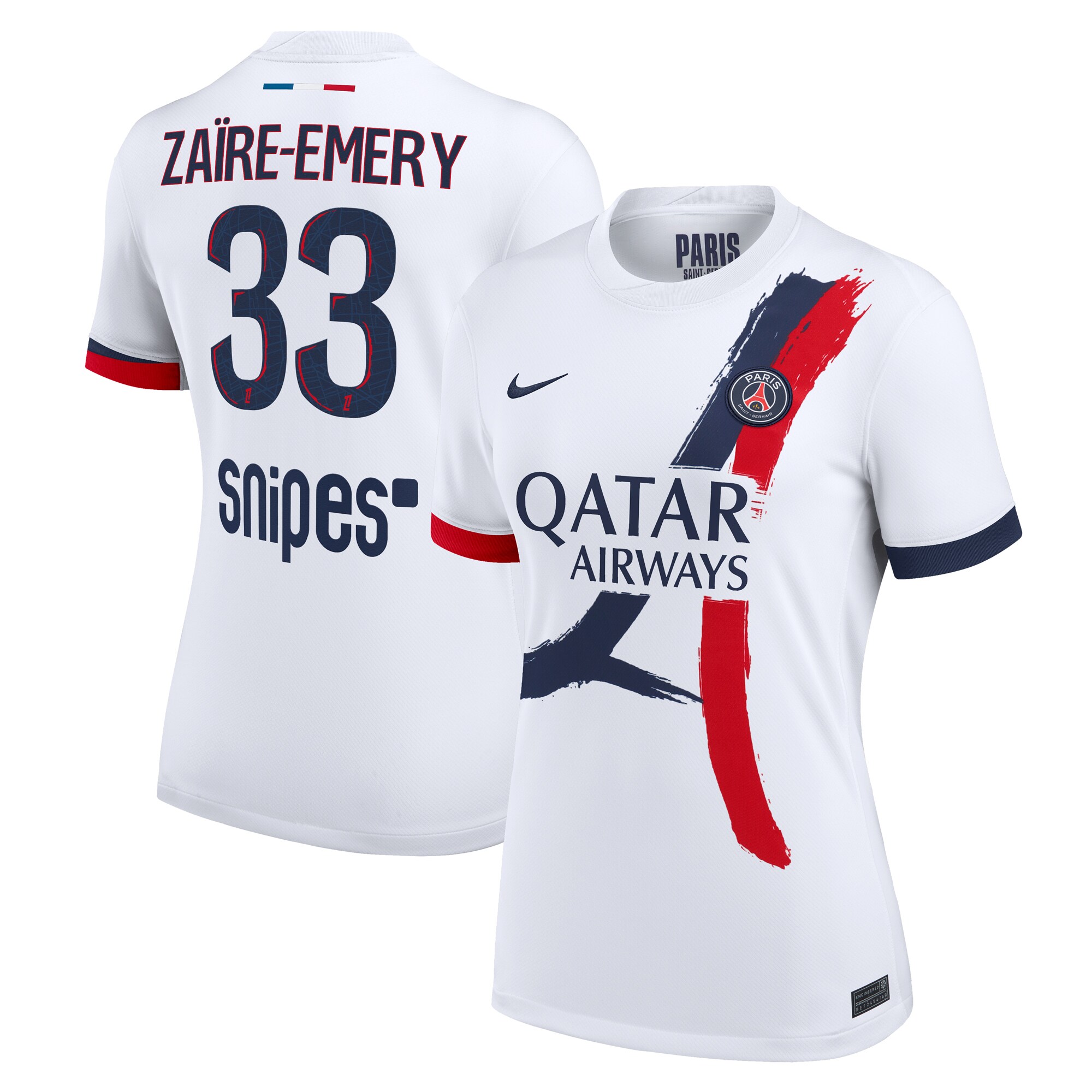 maglia da trasferta nike del psg 2024-2025 – donne con stampa zaire-emery 33 Collezione | Kit e Maglie PSG