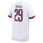 maglia da trasferta nike del psg 2024-25 – bambini con stampa cup barcola 29 Collezione | Kit e Maglie PSG