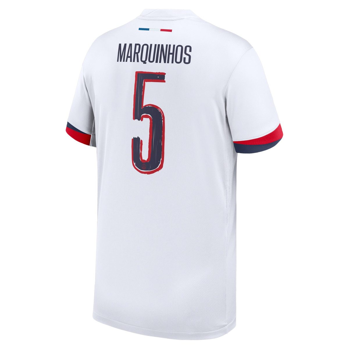 maglia da trasferta nike del psg 2024-25 – bambini con stampa cup marquinhos 5 Collezione | Kit e Maglie PSG