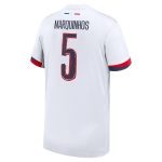 maglia da trasferta nike del psg 2024-25 – bambini con stampa cup marquinhos 5 Collezione | Kit e Maglie PSG