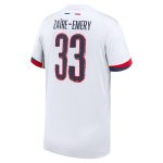 maglia da trasferta nike del psg 2024-25 – bambini con stampa cup zaire-emery 33 Collezione | Kit e Maglie PSG