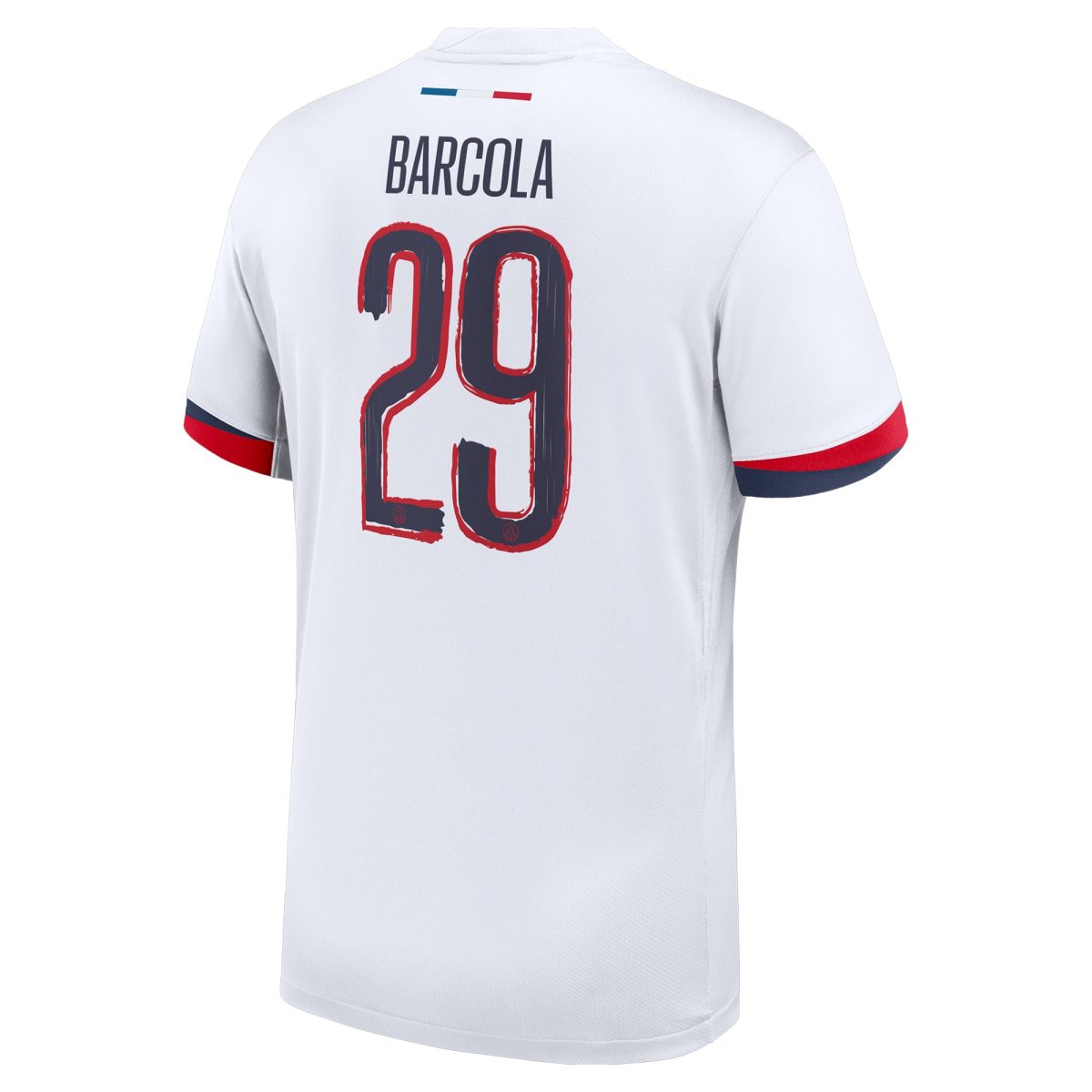 maglia da trasferta nike del psg 2024-25 con stampa cup barcola 29 Collezione | Kit e Maglie PSG