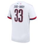 maglia da trasferta nike del psg 2024-25 con stampa cup zaire-emery 33 Collezione | Kit e Maglie PSG