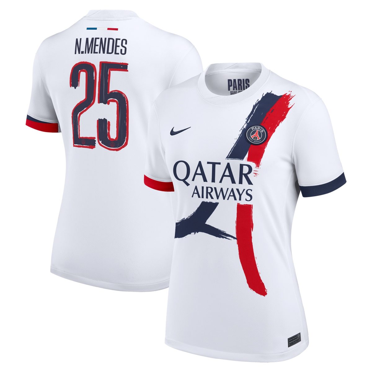 maglia da trasferta nike del psg 2024-25 – donne con stampa cup n.mendes 25 Collezione | Kit e Maglie PSG