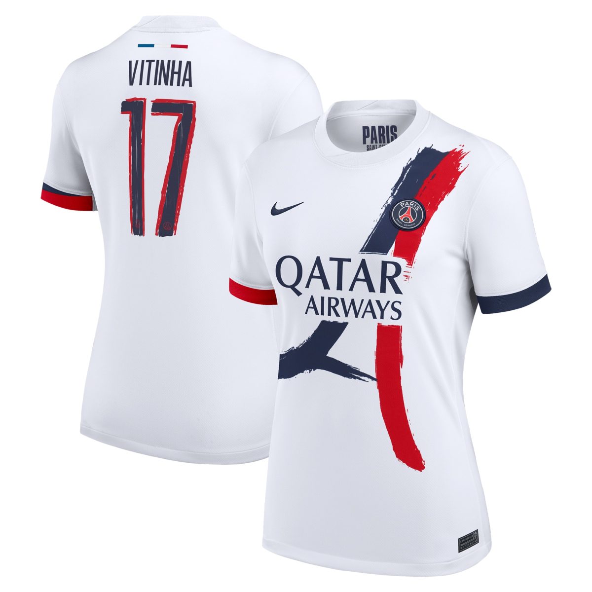 maglia da trasferta nike del psg 2024-25 – donne con stampa cup vitinha 17 Collezione | Kit e Maglie PSG