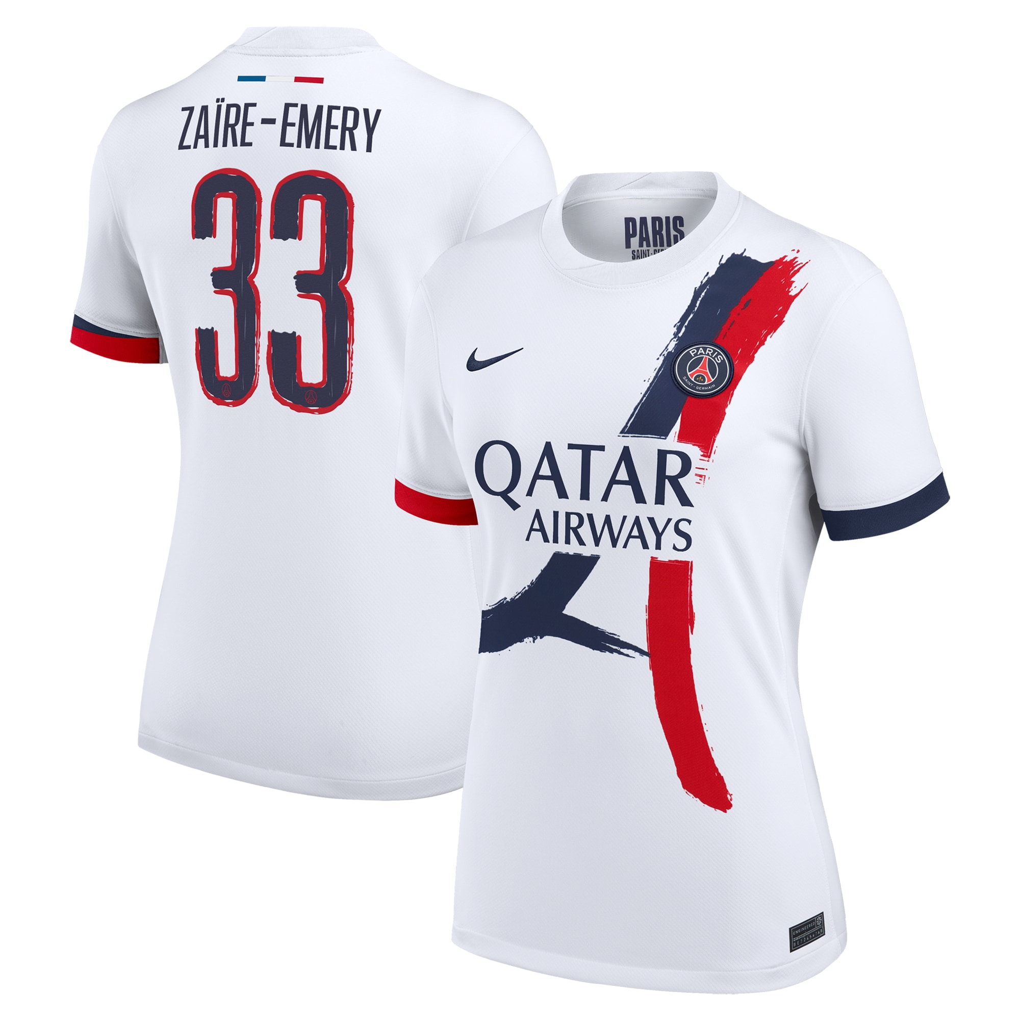 maglia da trasferta nike del psg 2024-25 – donne con stampa cup zaire-emery 33 Collezione | Kit e Maglie PSG