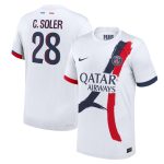 maglia da trasferta nike dri-fit adv del psg 2024-25 con stampa c. soler 28 Collezione | Kit e Maglie PSG