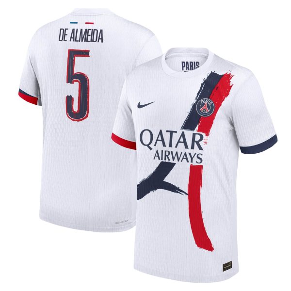 maglia da trasferta nike dri-fit adv del psg 2024-25 con stampa de almeida 5 Collezione | Kit e Maglie PSG