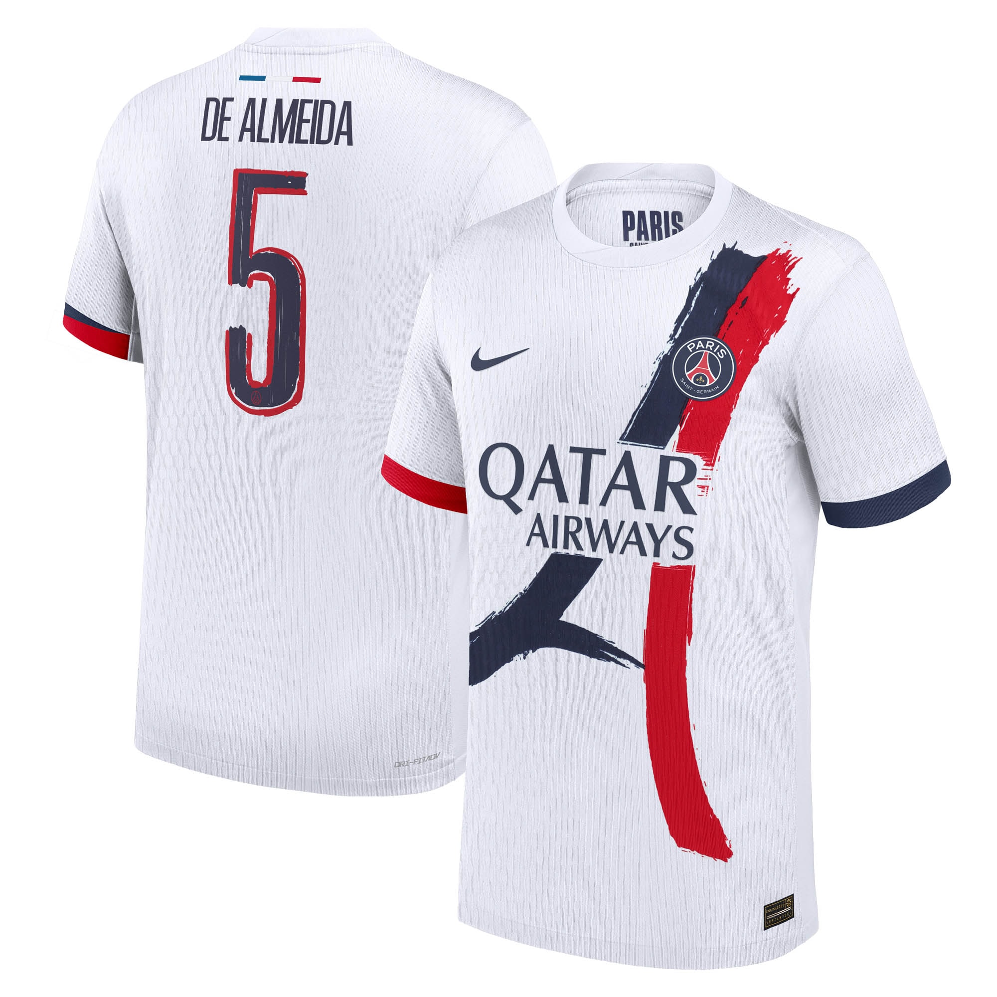 maglia da trasferta nike dri-fit adv del psg 2024-25 con stampa de almeida 5 Collezione | Kit e Maglie PSG