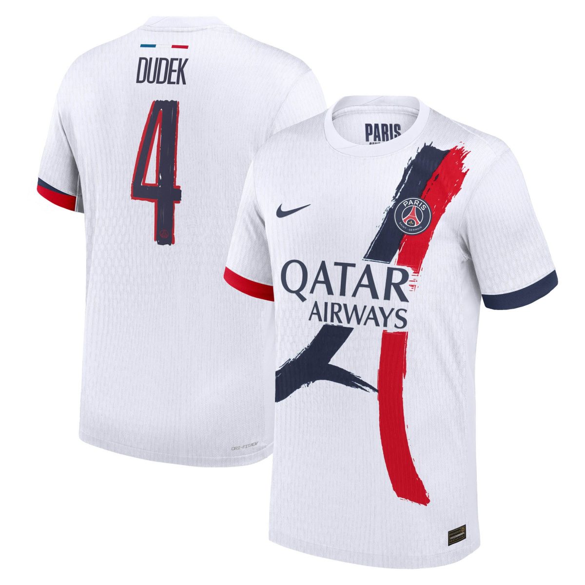 maglia da trasferta nike dri-fit adv del psg 2024-25 con stampa dudek 4 Collezione | Kit e Maglie PSG