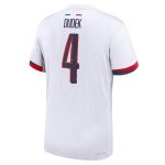 maglia da trasferta nike dri-fit adv del psg 2024-25 con stampa dudek 4 Collezione | Kit e Maglie PSG