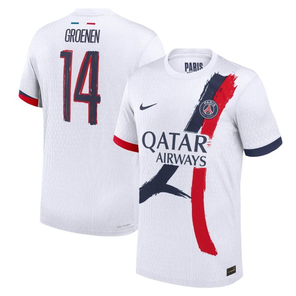 maglia da trasferta nike dri-fit adv del psg 2024-25 con stampa groenen 14 Collezione | Kit e Maglie PSG