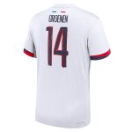 maglia da trasferta nike dri-fit adv del psg 2024-25 con stampa groenen 14 Collezione | Kit e Maglie PSG