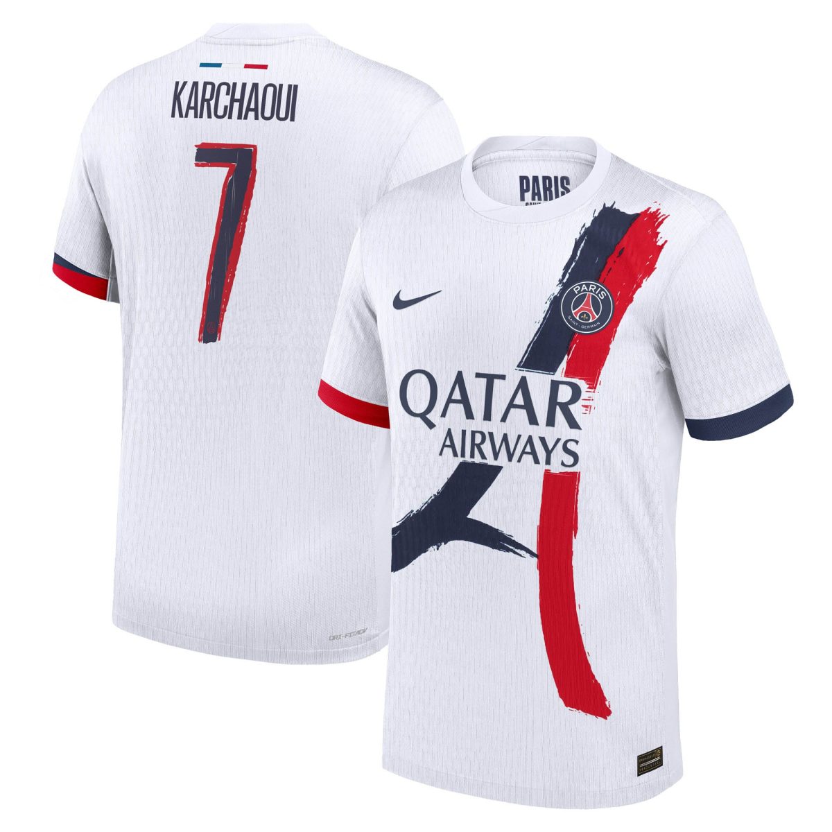 maglia da trasferta nike dri-fit adv del psg 2024-25 con stampa karchaoui 7 Collezione | Kit e Maglie PSG