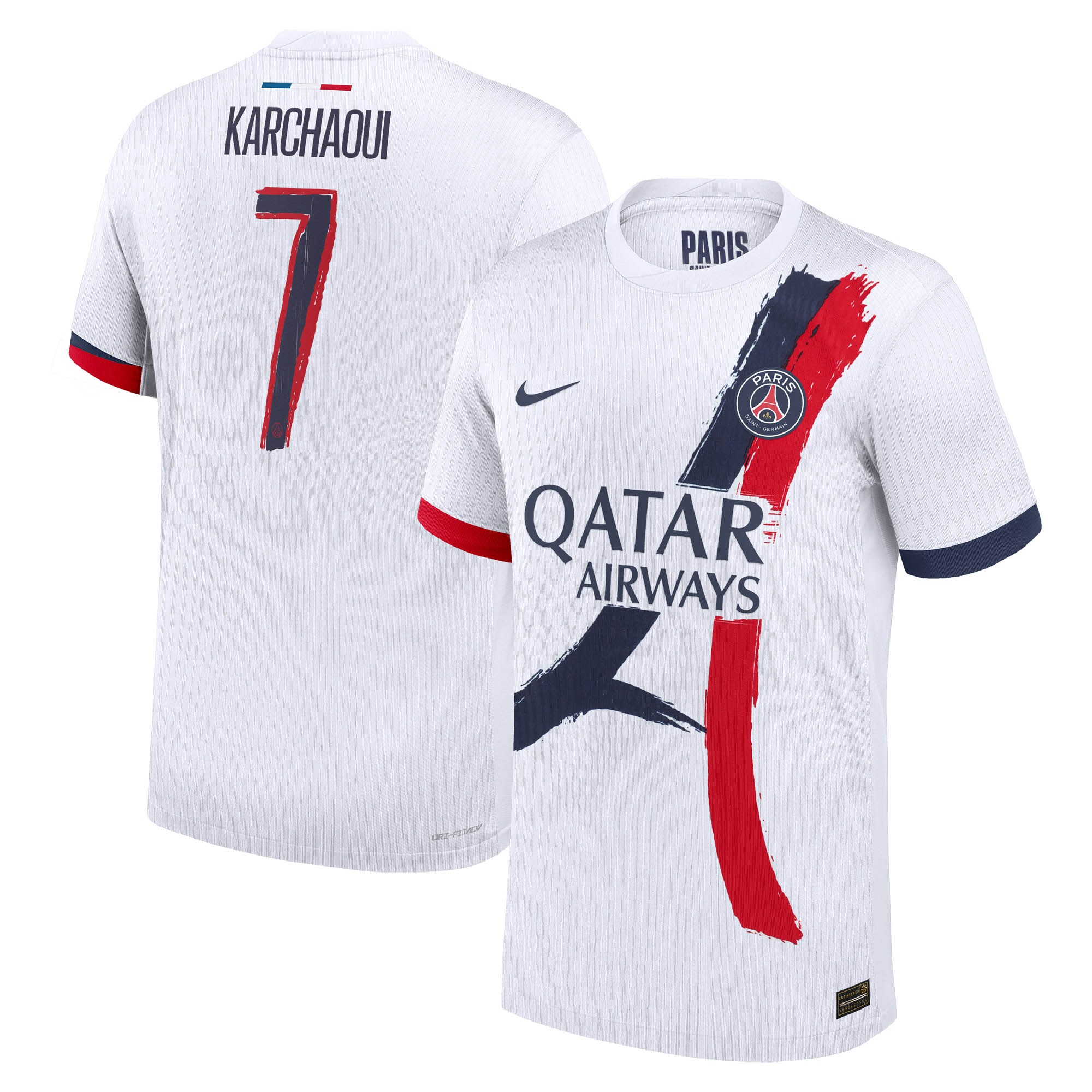maglia da trasferta nike dri-fit adv del psg 2024-25 con stampa karchaoui 7 Collezione | Kit e Maglie PSG