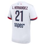 maglia da trasferta nike dri-fit adv del psg 2024-25 con stampa l.hernandez 21 Collezione | Kit e Maglie PSG