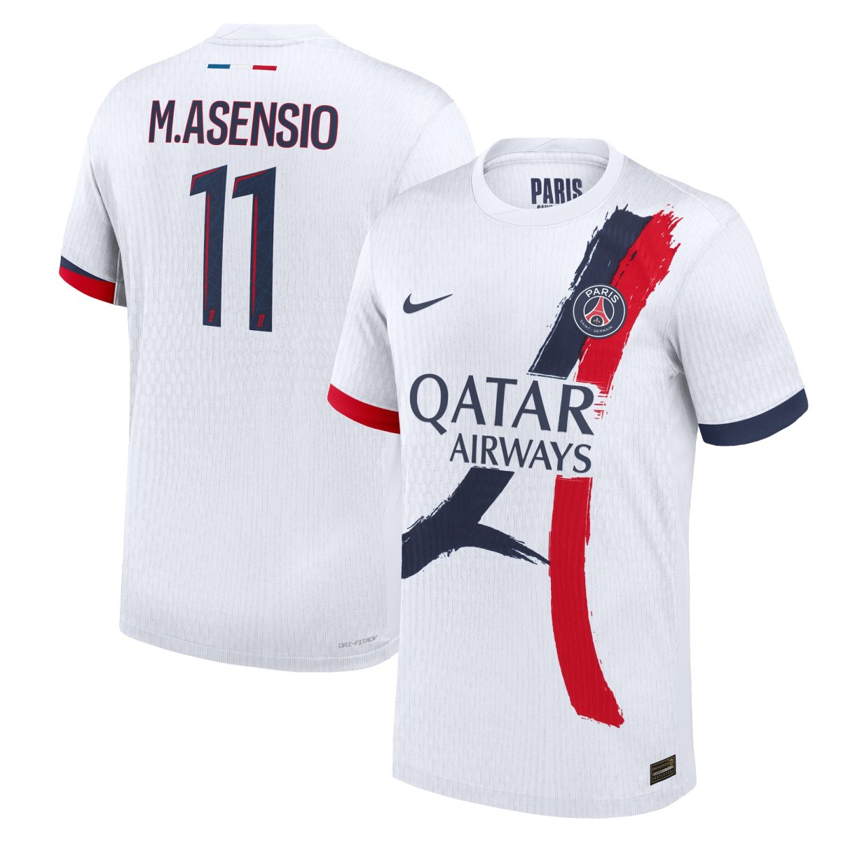 maglia da trasferta nike dri-fit adv del psg 2024-25 con stampa m.asensio 11 Collezione | Kit e Maglie PSG