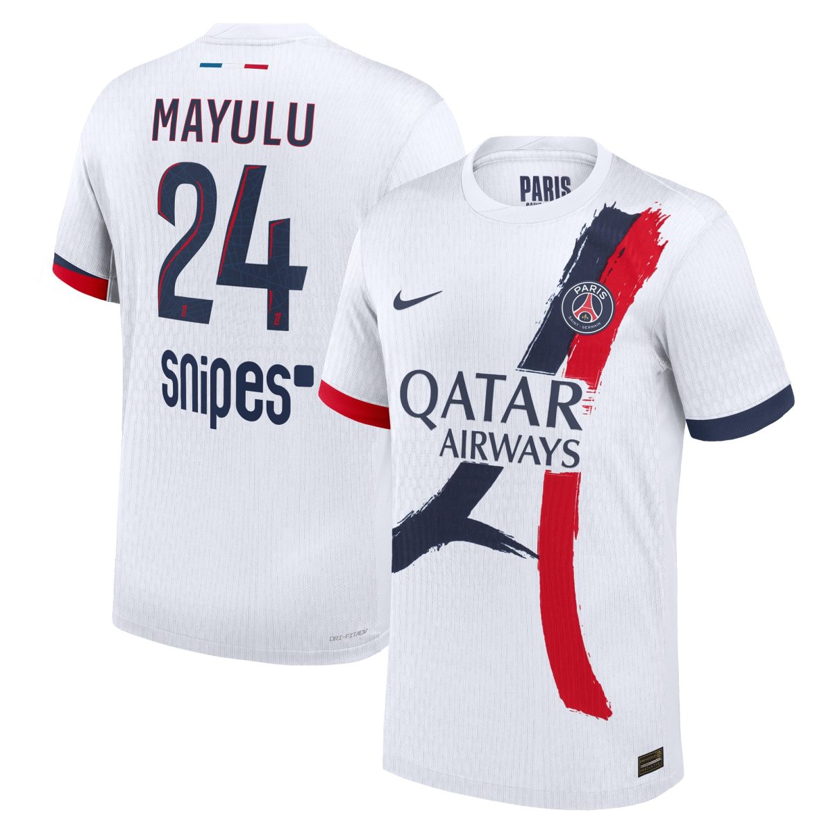 maglia da trasferta nike dri-fit adv del psg 2024-25 con stampa mayulu 24 Collezione | Kit e Maglie PSG