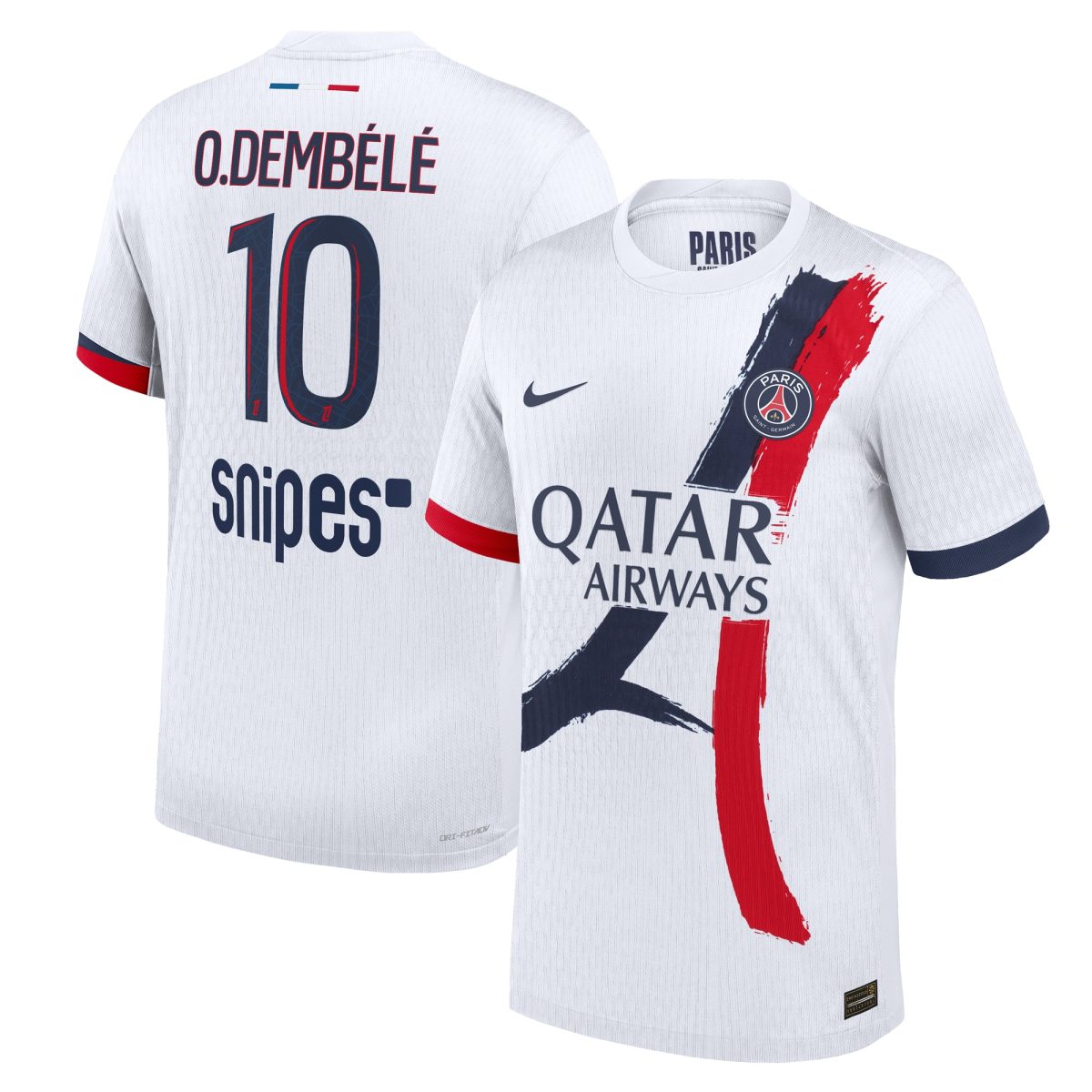 maglia da trasferta nike dri-fit adv del psg 2024-25 con stampa o.dembele 10 Collezione | Kit e Maglie PSG